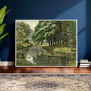 Forest Stream Canvas Wall Art, Peder Monsted A Forest Stream by MyGreatCanvas | Canvas Wall Art Prints | Photo Prints & Wall Decor