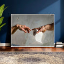 Funny Bathroom Wall Art Canvas, Creation of Toilet Paper by MyGreatCanvas | Canvas Wall Art Prints | Photo Prints & Wall Decor