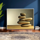 Zen Stone Wall Art Canvas Print, Balanced Rock Stack Framed by MyGreatCanvas | Canvas Wall Art Prints | Photo Prints & Wall Decor