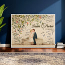 Wedding Guest Book Alternative Wall Art Canvas Print, Personalized Wedding Signature Poster, Custom Couple Photo Guestbook Canvas by MyGreatCanvas | Canvas Wall Art Prints | Photo Prints & Wall Decor