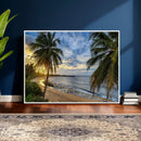 Puerto Rico Beach Paradise Wall Art – Tropical Coastal Print by MyGreatCanvas | Canvas Wall Art Prints | Photo Prints & Wall Decor