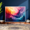 Colorful Abstract Canvas Wall Art Print, Vibrant Popup Color Art Print by MyGreatCanvas | Canvas Wall Art Prints | Photo Prints & Wall Decor