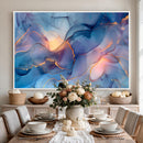 Colorful Abstract Canvas Wall Art Print, Vibrant Popup Color Art Print