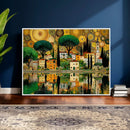 Gustav Klimt Golden Cityscape Wall Art Canvas Print, by MyGreatCanvas | Canvas Wall Art Prints | Photo Prints & Wall Decor