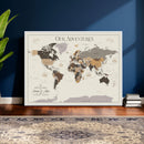 World Map Wall Art Print