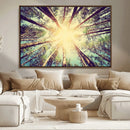 Tree and Sunshine Canvas Print