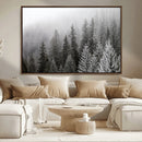 Big Foggy Forest and Misty Trees Forest Wall Art Canvas by MyGreatCanvas | Canvas Wall Art Prints | Photo Prints & Wall Decor