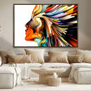 Profile Colors Canvas Print by MyGreatCanvas | Canvas Wall Art Prints | Photo Prints & Wall Decor