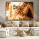Buddha Statue Hands Wall Art Canvas Print by MyGreatCanvas | Canvas Wall Art Prints | Photo Prints & Wall Decor