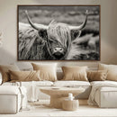 Cow Focus Canvas Wall Art Print by MyGreatCanvas | Canvas Wall Art Prints | Photo Prints & Wall Decor