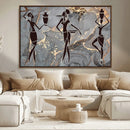 Abstract African Womens Art Canvas Print by MyGreatCanvas | Canvas Wall Art Prints | Photo Prints & Wall Decor