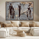 African American Wall Art – Elegant African Women Canvas