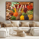 Spices Kitchen Wall Art Canvas Print by MyGreatCanvas | Canvas Wall Art Prints | Photo Prints & Wall Decor