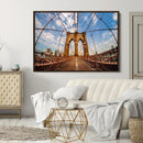 Brooklyn Bridge Manhattan Wall Art Canvas Print by MyGreatCanvas | Canvas Wall Art Prints | Photo Prints & Wall Decor