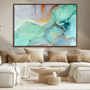 Colorful Marble Fluid Effect Canvas Wall Art Print by MyGreatCanvas | Canvas Wall Art Prints | Photo Prints & Wall Decor