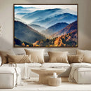 Mountains Forest Autumn Wall Art Canvas Print by MyGreatCanvas | Canvas Wall Art Prints | Photo Prints & Wall Decor