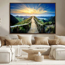 Mountain Landscape Wall Art Canvas Print