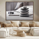 Burning Incense and Zen Stones Buddhism Wall Art, Zen Stones by MyGreatCanvas | Canvas Wall Art Prints | Photo Prints & Wall Decor