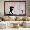 Banksy Wall Art Canvas Print, Framed Graffiti Art Picture by MyGreatCanvas | Canvas Wall Art Prints | Photo Prints & Wall Decor