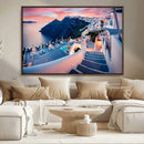 Santorini Island Wall Art Canvas Print by MyGreatCanvas | Canvas Wall Art Prints | Photo Prints & Wall Decor
