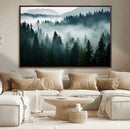 Captivating Misty Forest Wall Art Canvas, Premium Canvas by MyGreatCanvas | Canvas Wall Art Prints | Photo Prints & Wall Decor