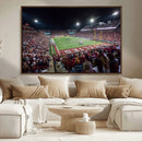 Mississippi State Bulldogs Stadium Wall Art Canvas Print –
