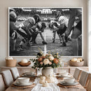 American Football Wall Art Canvas Print Framed Stadium Sport