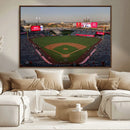 Los Angeles Angels Baseball Canvas Print - Anaheim Angel
