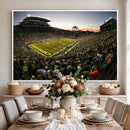 Oregon Stadium Canvas Wall Art - Captivating Game Day Scene
