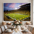 University of Oregon Ducks Football Team Print - Eugene