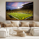 University of Oregon Ducks Football Team Print - Eugene