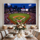 St. Louis Cardinals Baseball Team Print - Busch Stadium Wall