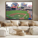 New York Mets Baseball Team Print - Citi Field Baseball