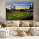 Citizens Bank Park Philadelphia Phillies Wall Art Canvas |