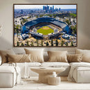 Los Angeles Dodgers Dodger Stadium Wall Art Canvas Print -