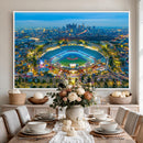 Los Angeles Dodgers Wall Art Canvas, Dodger Stadium Wall Art