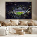 Los Angeles Dodgers Dodger Stadium Wall Art Canvas Print -