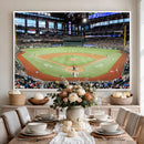 Texas Rangers Baseball Team Print - Arlington Globe Life
