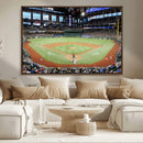 Texas Rangers Baseball Team Print - Arlington Globe Life
