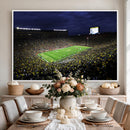 Michigan Wolverines Football Canvas Wall Decor, Football
