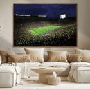Michigan Wolverines Football Canvas Wall Decor, Football