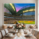 Milwaukee Brewers Baseball Team Print Canvas- American