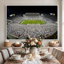 Beaver Stadium Night Game Triple Canvas Wall Art - Penn