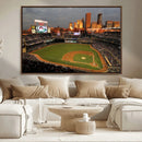 Minnesota Twins Baseball Team Print - Minneapolis Target