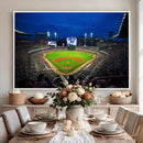 Truist Park Night Game Canvas Art - Atlanta Braves Stadium