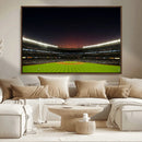 Yankee Stadium Night Game Triple Canvas, Yankee Stadium