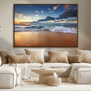 Beach Canvas Wall Art - Coastal Seascape Print for Living by MyGreatCanvas | Canvas Wall Art Prints | Photo Prints & Wall Decor