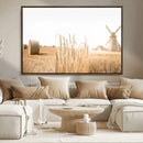 Vintage Farmhouse Triptych Wall Art – Giclée Canvas