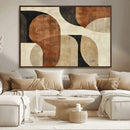 Wabi Sabi Abstract Wall Art Canvas Print | Large Minimalist