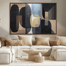 Minimalist Wabi Sabi Abstract Geometric Wall Art Canvas